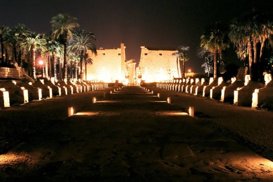 Sound and Light Show at Karnak Temples