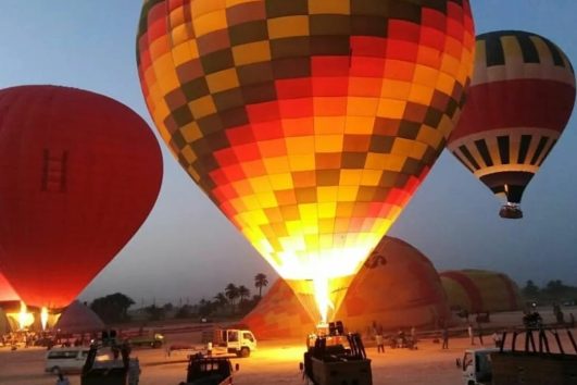 Hot Air Balloon Ride over Luxor