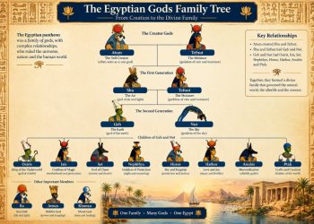 Egyptian Gods Family Tree