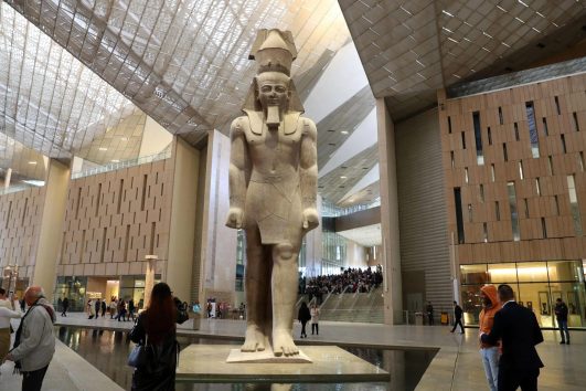 Private Day Tour to Grand Egyptian Museum and Pyramids of Giza