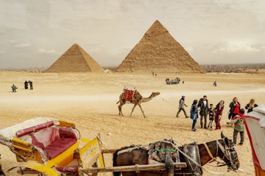 Camel or Horse Riding at Giza Pyramids